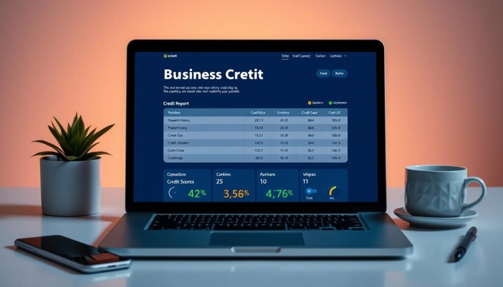 Business credit report overview